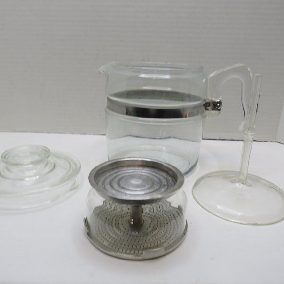 Pyrex Kitchen Vtg Pyrex Flameware 46 Cup Glass Percolator Coffee